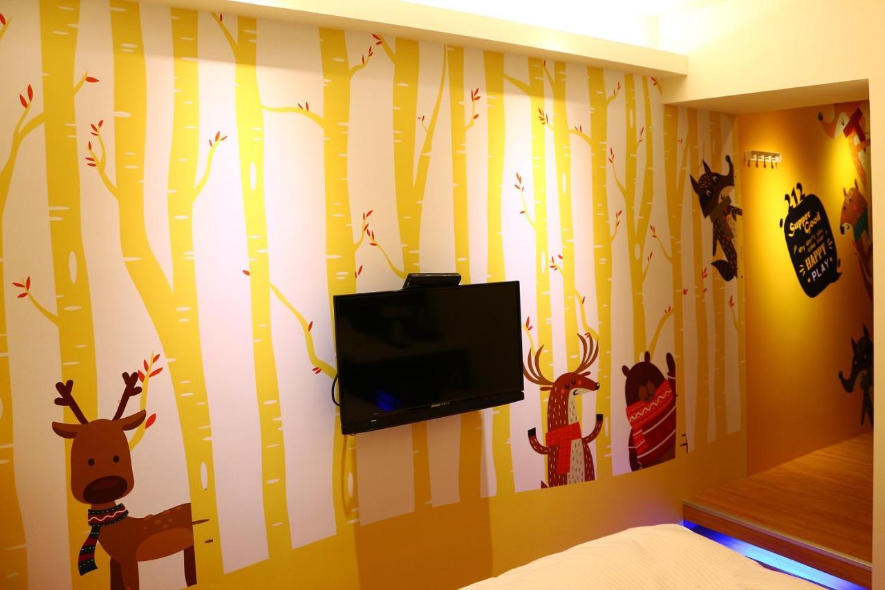 Haozhan Hotel Tajpej Kültér fotó