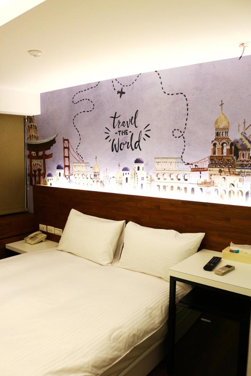 Haozhan Hotel Tajpej Kültér fotó